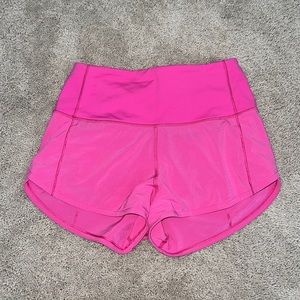 Sonic Pink Speed Up Shorts High Rise HR